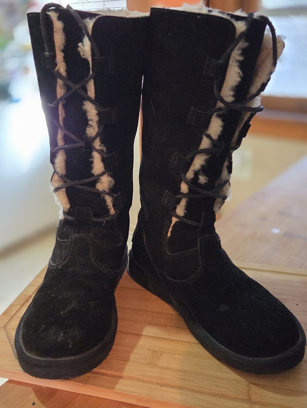Tall UGG Tie Boots